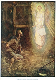 Anglo Saxon Gallery: Caedmon and his vision