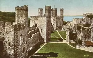 Motte Collection: Caernarfon Castle, Gwynedd, North Wales