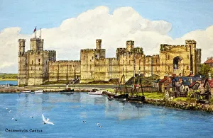 Caernarfon Castle, Gwynedd, Wales