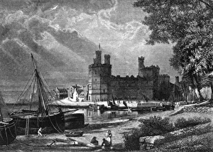 Images Dated 6th January 2012: Caernarvon Castle / Wales