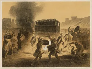 Pyre Prints: CAESAR'S FUNERAL PYRE