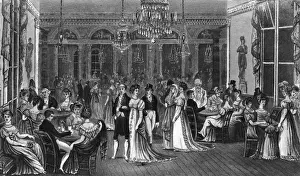 Frascati Prints: Cafe Frascati / Debucourt