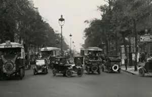 Boulevard Prints: The Cafe de la Paix, Boulevard Capucines, Paris