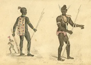 Afro Gallery: Caffree and Booshuana men