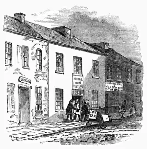 Oconnell Prints: Cahirciveen Hotel