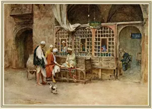 Cairo Cafe Scene 1912