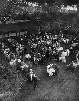 Images Dated 4th September 2018: Cairo - garden party held by Lord Kitchener
