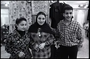 Assistants Prints: Cairo shop assistants, Egypt