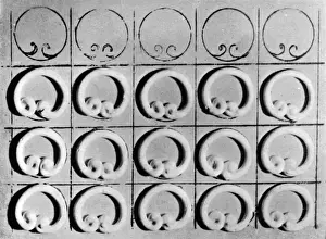 Pastries Prints: Cake Border and Side Scroll Designs, Ring Construction