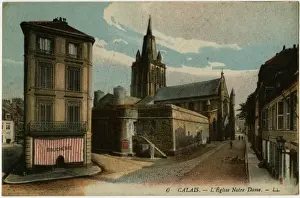 Eglise Prints: Calais, France - Notre Dame Church