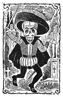 Morbid Prints: Calavera of Don Juan Tenorio
