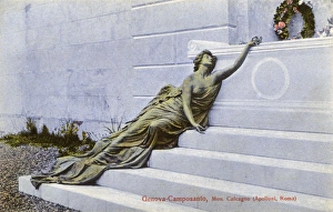 Adolfo Gallery: Calcagno family monument, Staglieno Cemetery, Genoa, Italy