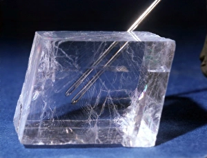 Variant Collection: Calcite (Calcium Carbonate) variant iceland spar