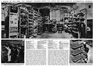 Images Dated 27th October 2016: A Calculating machine, 1949