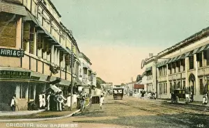 Calcutta, India - Bow Bazar Street