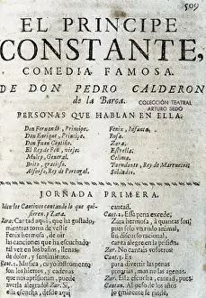 CALDERON DE LA BARCA, Pedro (1600-1681)