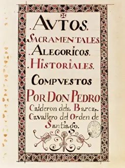 CALDERON DE LA BARCA, Pedro (1600-1681)