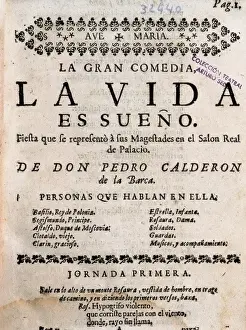 CALDERON DE LA BARCA, Pedro (1600-1681)