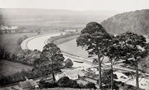 Caledonian Canal from Tomnahurich, Inverness Scotland