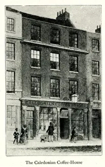 Caledonian Prints: Caledonian Coffee House, Great Russell Street, London
