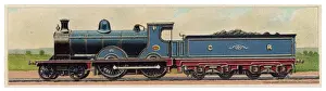 Locomotives Prints: Caledonian Locomotive