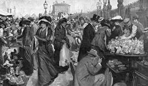Stalls Collection: The Caledonian Market, London, 1912