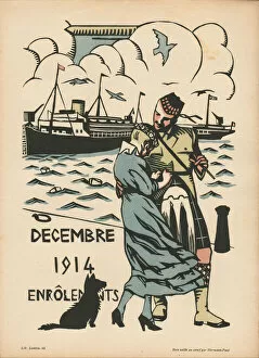 Calendar, December 1914, WW1