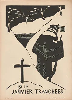 Cold Gallery: Calendar, January 1915, WW1
