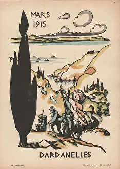 Calendar, March 1915, WW1