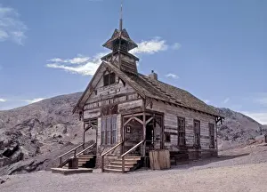 Rush Prints: Calico Ghost Town Schoolhouse