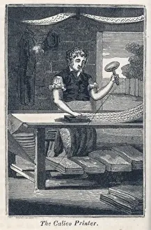 Calico Prints: Calico Printer 1827
