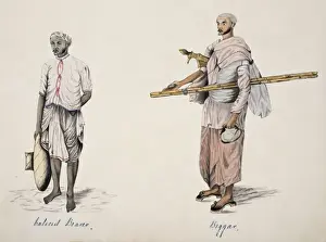 Calicut Prints: Calicut Bearer and Beggar