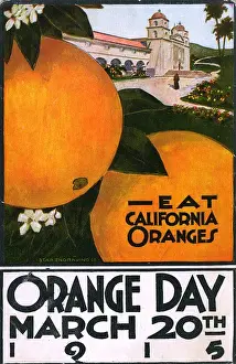 California Oranges - Orange Day - March 20th, 1915