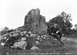 Warrenpoint Prints: Callaun Or Standing Stone, Warrenpoint