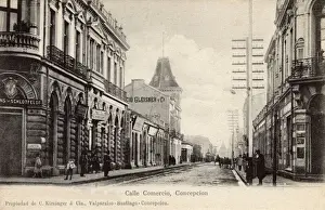 Commercial Prints: Calle Comercio (Commercial Road), Concepcion, Chile