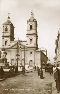 Convento Prints: Calle Defensa, Buenos Aires, Argentina