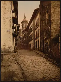 Calle Prints: Calle Mayor, Fuenterrabia, Spain