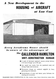 Hangars Prints: Callender-Hamilton Construction Hangars