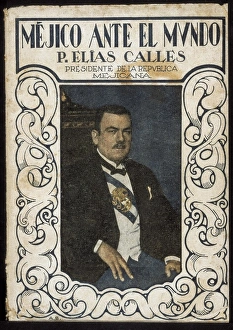 Ante Gallery: CALLES, Plutarco El�(1877-1945). Mexican politician