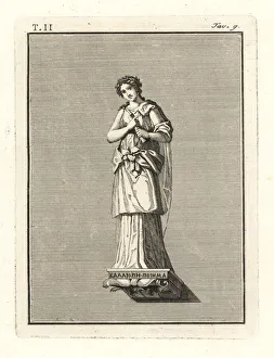 Antichità Gallery: Calliope, muse of epic poetry