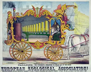 Gorgeous Prints: Calliope! The wonderful Operonicon or Steam Car of the Muses