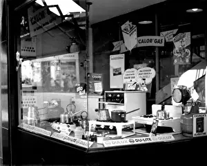 Calor Gas Window display, Walton-on-the-Naze, Essex