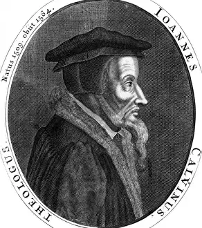 1564 Prints: Calvin / Oval / Anon