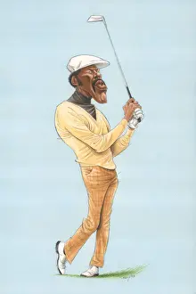 Character Prints: Calvin Peete - USA golfer