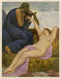 Odyssey Prints: Calypso & Odysseus