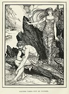Folklore and Myth Collection: Calypso & Odysseus