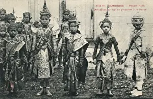 Penh Prints: Cambodia - Phnom-Penh - The Kings Young Dancers