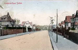 Camborne Prints: Camborne Road, Sutton, Surrey