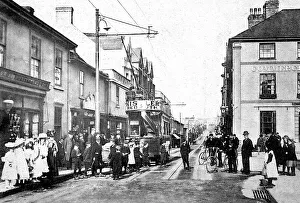 Camborne Prints: Camborne Trelowarren Street early 1900s