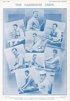 Kitching Prints: Cambridge Boat Crew 1909